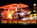 Trip to the gas station - Nissan 240SX - CarX Street | Moza Racing R3 Steering Wheel Gameplay