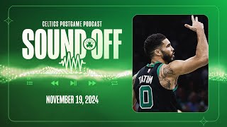 SOUND OFF: Celtics show Cavs there are levels to this as Tatum logs MVP moment