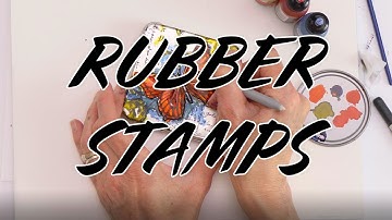 Metal Embossing Tutorial - Rubber Stamps
