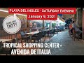 Gran Canaria #263 - TROPICAL SHOPPING CENTER - EVENING - PLAYA DEL INGLES - JANUÁR - 2021