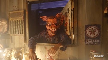 DARK NIGHTS | ALL 5 Haunted Houses FULL Walkthrough at HersheyPark