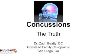 How To Know About Concussions |San Diego Chiropractor|Dr. Zach Beatty|Gonstead Family Chiropractic|