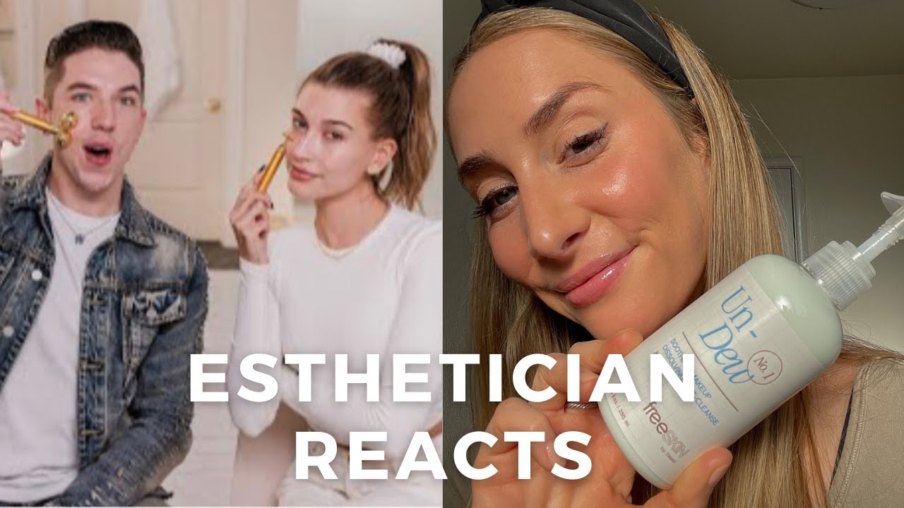 Esthetician + Skincare Brand Founder Reacts to Hailey + Hyram's Skincare. YouTube