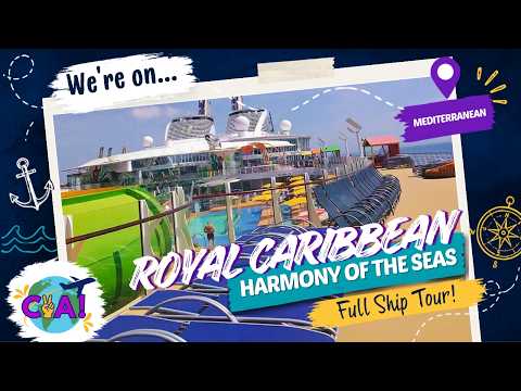 Harmony of the Seas FULL Ship Tour | Mediterranean Cruise Series | POV Travel Vlog