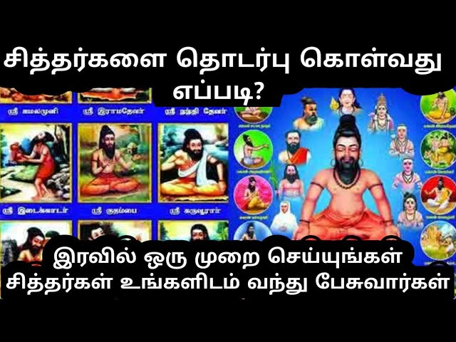 #சித்தர்கள்#சஞ்சீவி #Vinodhan இரவில் ஒரு முறை செய்யுங்கள் சித்தர்கள் உங்களிடம் வந்து பேசுவார்கள் class=