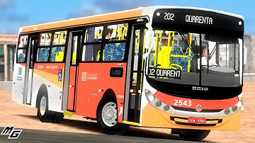 🔵 [PROTON BUS SIMULATOR] MAPA BARREIROS - CAIO APACHE VIP II VW 17.230 EOD
