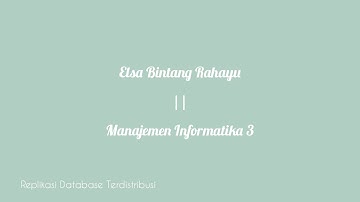 REPLIKASI DATABASE dengan CMD (MASTER DAN SLAVE) MySQL 5.0
