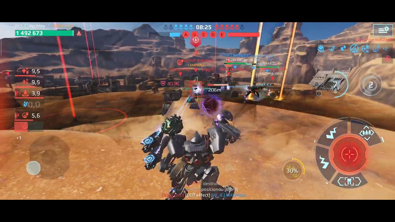 WarRobots - Stupid player using a hack with an ultimate hangar. 🤬