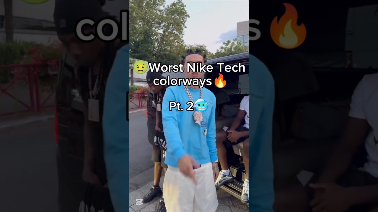 Worst nike tech colorways🥶🥶🤢 