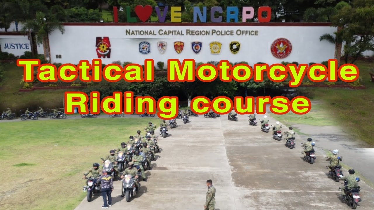 Tactical Motorcycle Riding Course, NCRPO - YouTube