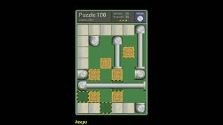 Pushing Machine (Impossible) Level Puzzle 180 - Perfect Solution