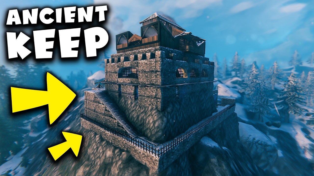 Ancient Keep - A Safe Old Fortress | Valheim