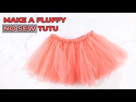 Video: How to Make a Tutu Skirt: 12 Steps (with Pictures)