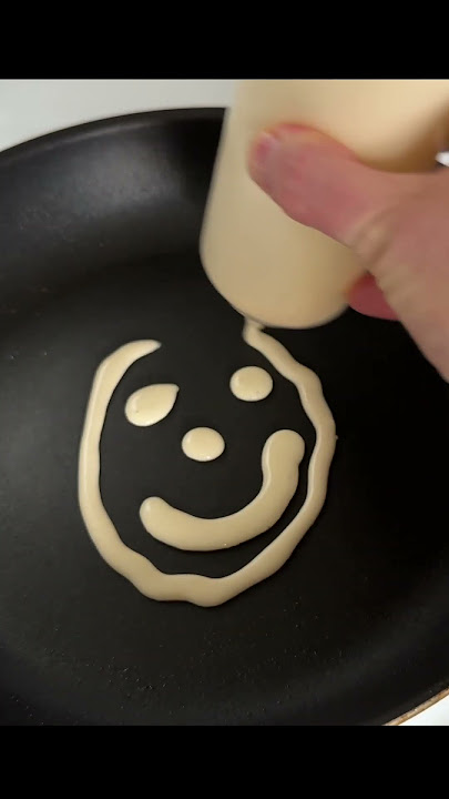 Easy pancake art      #pancakes