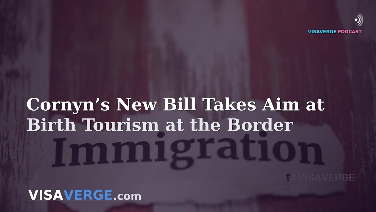 Cornyn’s New Bill Takes Aim at Birth Tourism at the Border