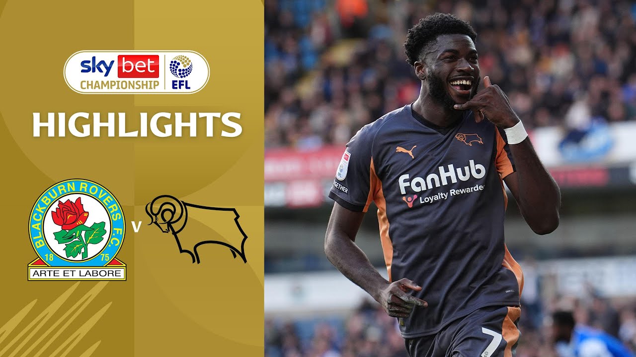 [Highlight] EFL Championship : Blackburn Rovers vs Derby County (08-11-68)
