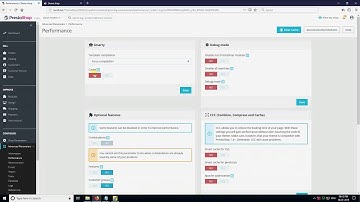 Prestashop 1.7 - How to Clear/Disable Cache