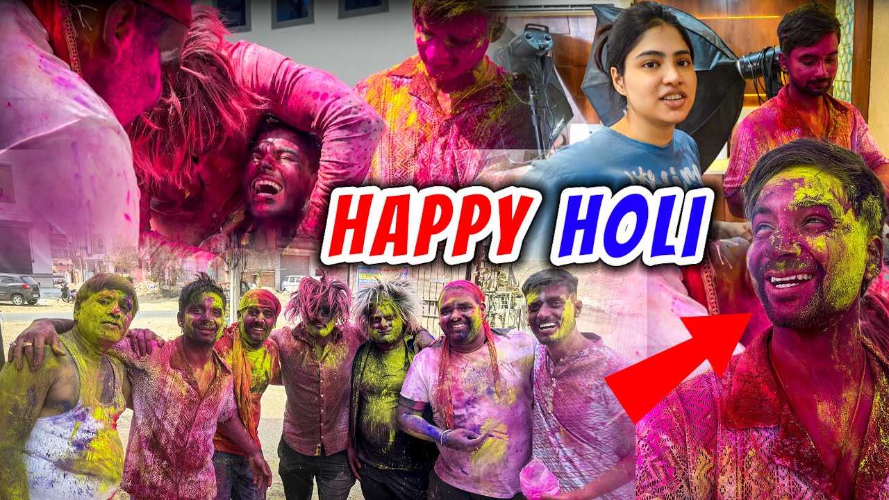 Holi par macha diya udhaam