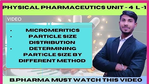 micromeritics|determining particle size by different method@vrnmedicalstudy