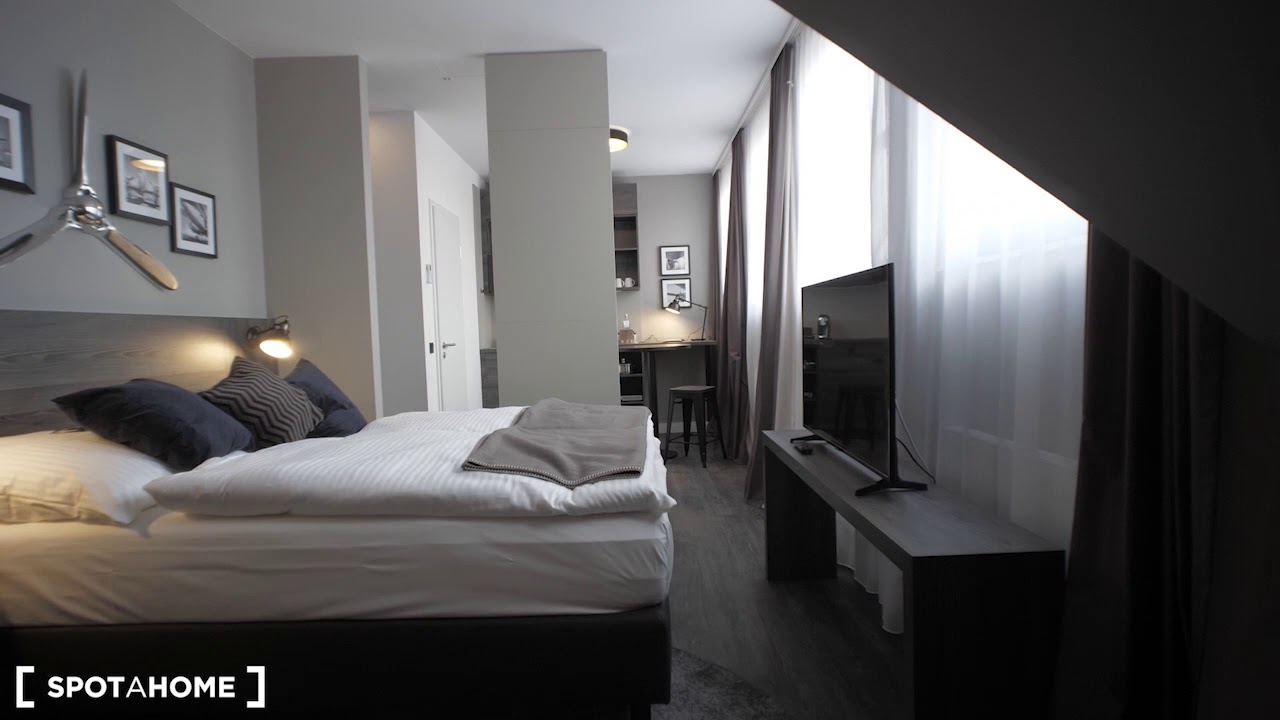 Modern studio apartment for rent in TreptowKöpenick Spotahome (ref 398957) YouTube