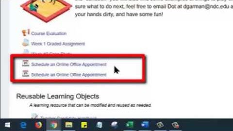 The Moodle Scheduler Activity