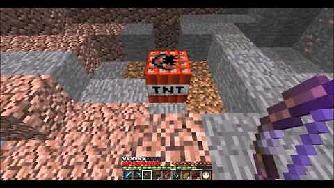 マイクラtnt爆破後