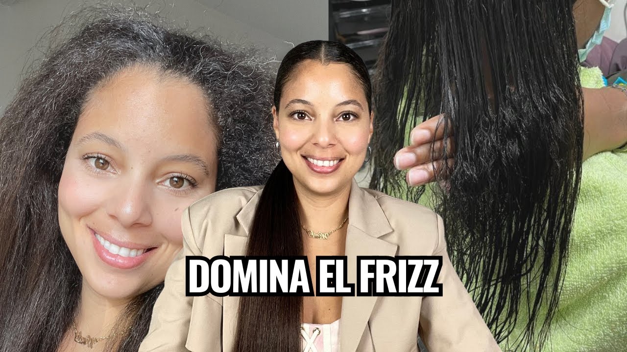 ¡Frizz, adiós! Cómo controlar el cabello esponjado Secretos para un Cabello Suave y Manejable
