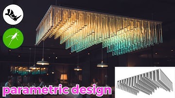 Parametric Ceiling Design in Rhino + Grasshopper | Easy Tutorial