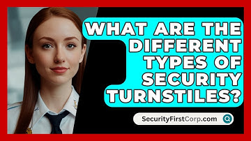 What Are The Different Types Of Security Turnstiles? - SecurityFirstCorp.com