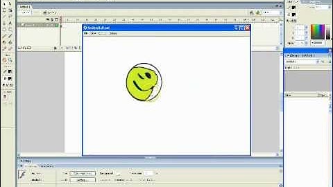 Flash Smiley Face into Bouncy Ball Tutorial