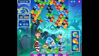 Bubble Witch 2 Saga Level 58 - No boosters