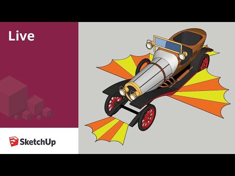 Modeling an Automobile in SketchUp