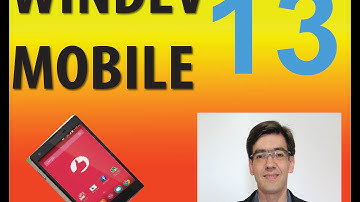 aula 6152 windev mobile   video neri celular android rodando aplicacao criada