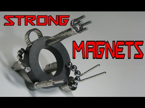 10 AMAZING MAGNETIC EXPERIMENTS you can do at home | Magnetic Games