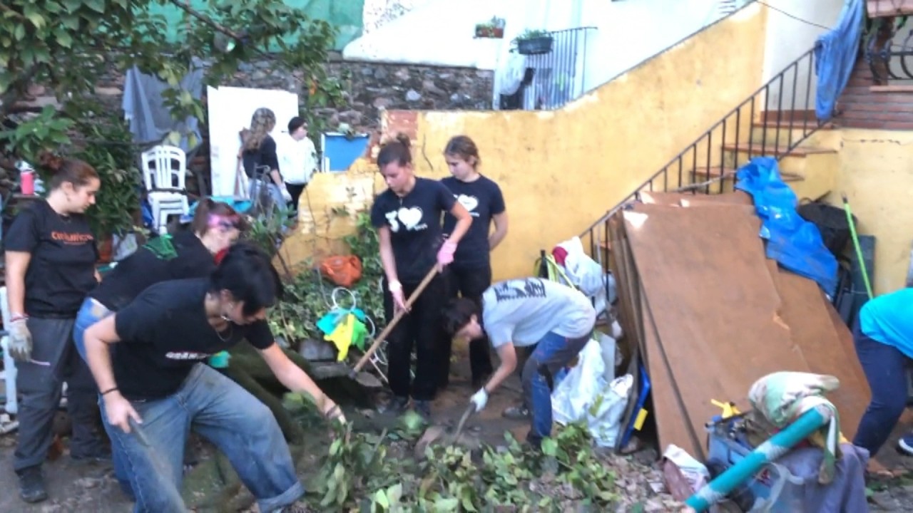 VOTV - L'aigua destrossa algunes vivendes del barri Congost de Granollers