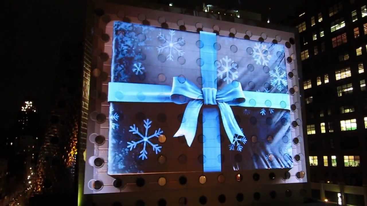 Outdoor Architectural Video Projection Mapping for HP Launch from