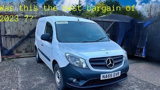 WE BOUGHT THE CHEAPEST MERCEDES VAN IN THE UK !!! PART 2