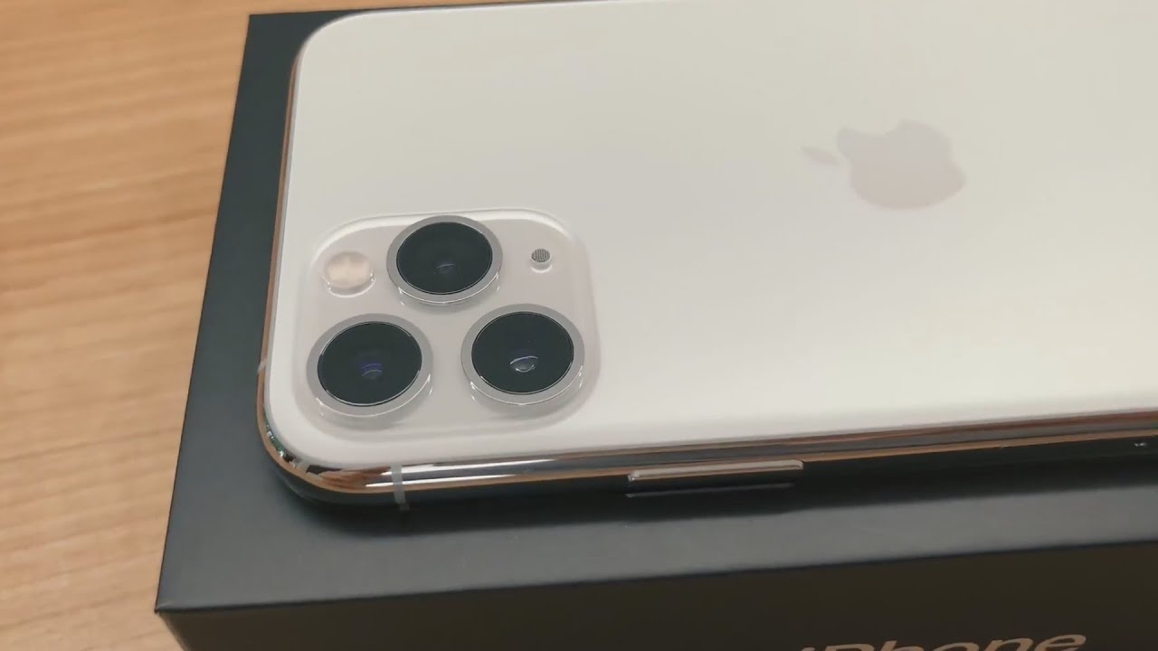 Unboxing Iphone 11 Pro Max Silver Or White Youtube