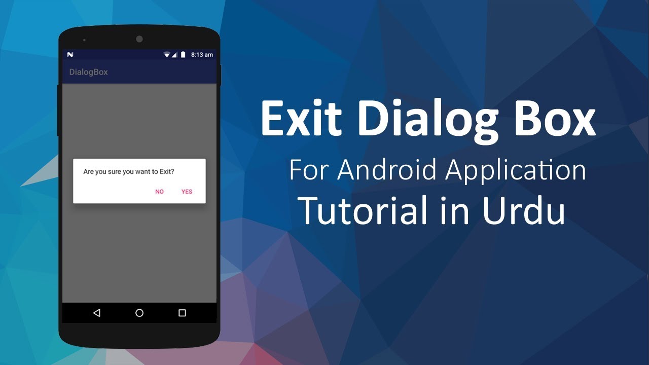 how to exit presentation mode in android studio