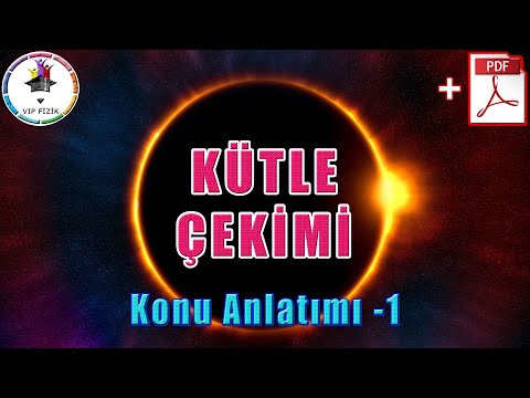 Kütle Çekimi -1 | Yerçekimi İvmesi | PDF | AYT Fizik #2022