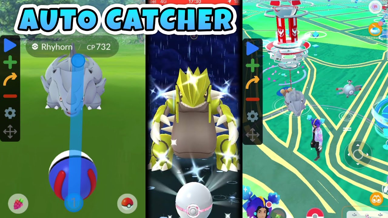 Pokemon Go Auto catcher For Everyone Catch All Pokemon in One Throw