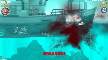 Hungry Shark Evolution Reef Shark with Jetpack Gameplay iPad/iPhone/iPod HD 1080p