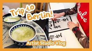 New Art, Traveling to Berlin and Manga Comic Con Recap | Artist Studio Vlog