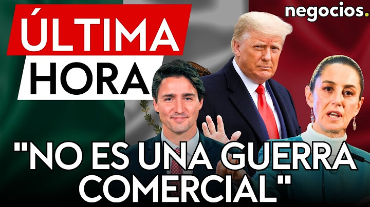 ÚLTIMA HORA | Trump considera aliviar aranceles: "No es una guerra comercial con México y Canadá"