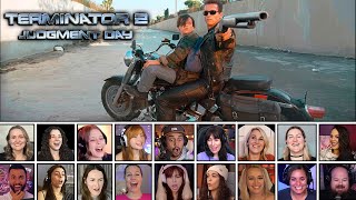TOP "Truck - Chase Scene" REACTIONS ! Terminator 2 : Judgment Day(1991) Chase