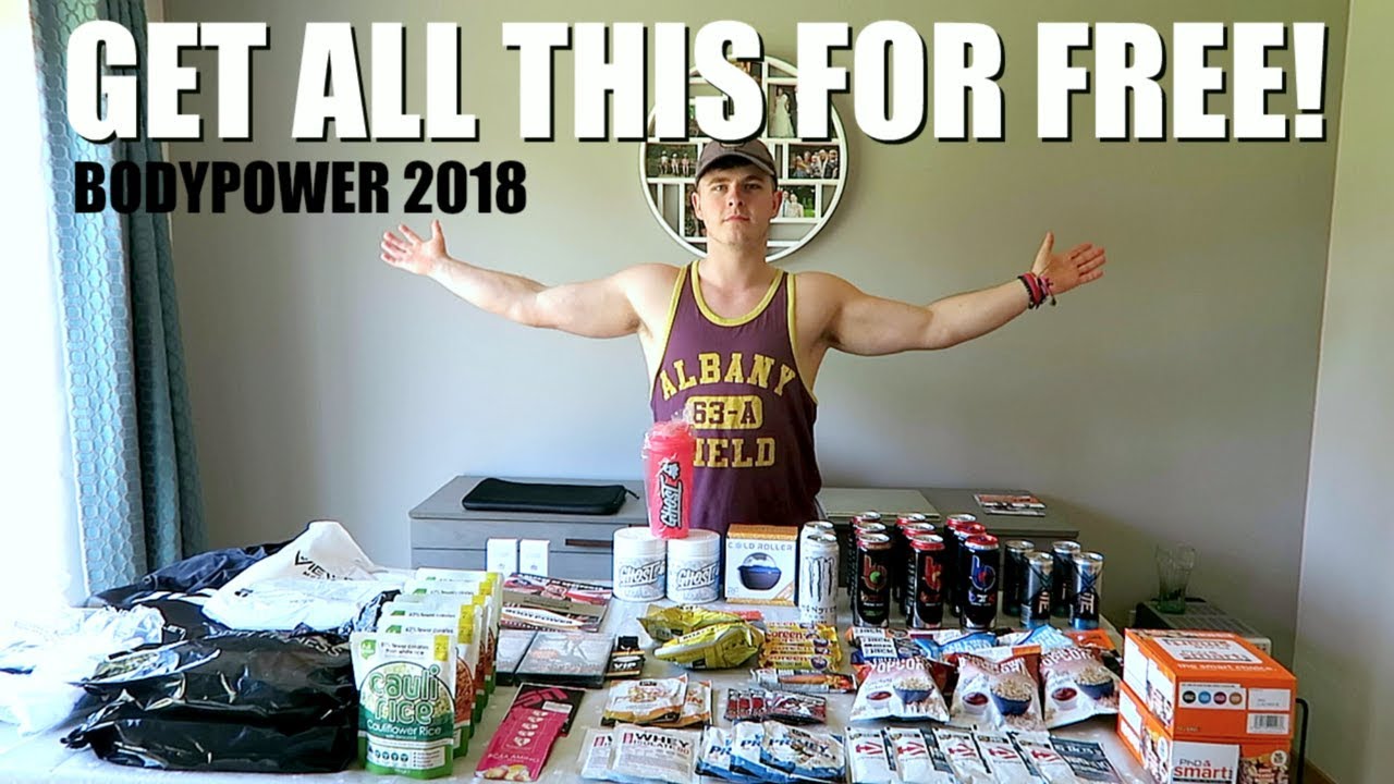 HOW TO Get FREE STUFF At BodyPower YouTube