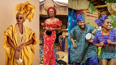 Most adorable moments at Nollywood actor Kunle Remi and Tiwi traditional Wedding ceremony today