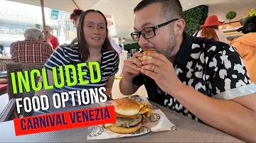 Feast Upon The Free Food Options Aboard the Carnival Venezia