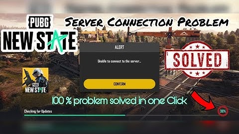 PUBG NEW STATE server problem solved 100% in one click. GUARANTEED! Unable to connect server problem