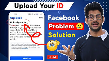 Upload your id | upload your id to facebook | upload your id problem solved